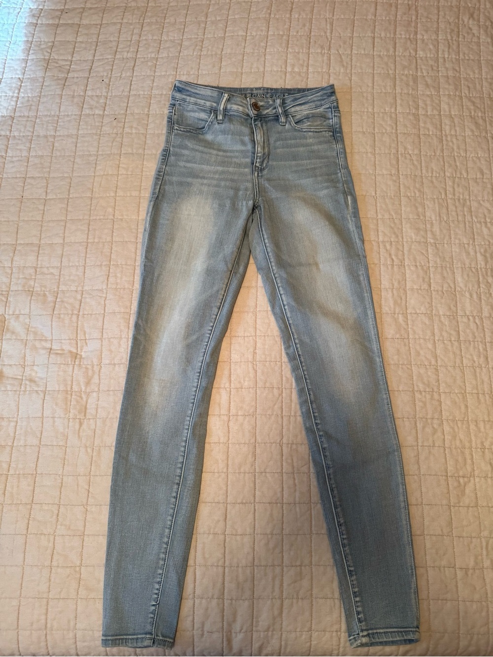 American Eagle Outfitters Light Blue Skinny Jeans